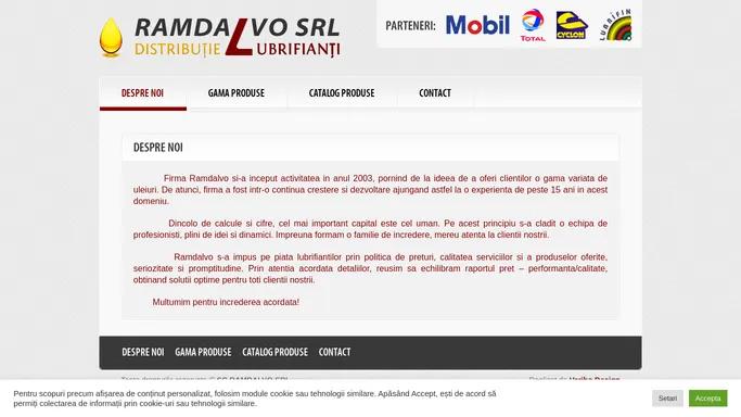 Ramdalvo | Distributie lubrifianti