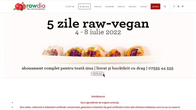 rawdia brasov | restaurant raw & vegan