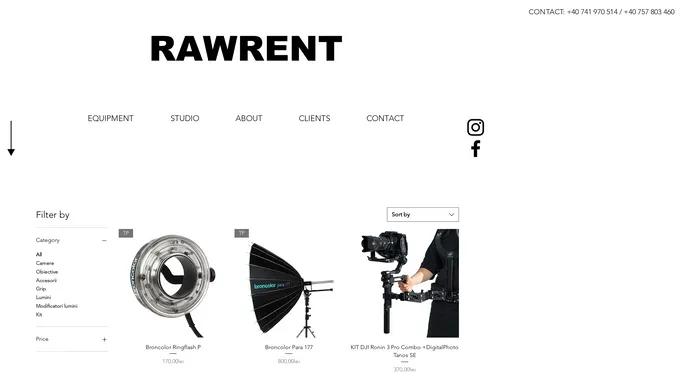 EQUIPMENT | RAWRENT