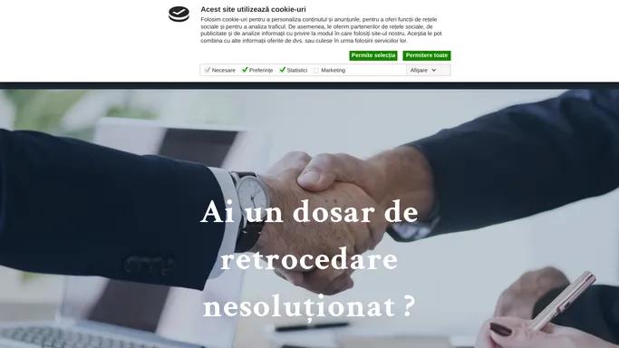 REAL GRUP INVEST - Doriti solutionarea dosarului dvs. de retrocedare ?