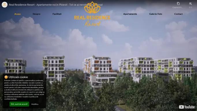 Cartier Rezidential Ploiesti, Apartamente Noi | Real Residence Resort