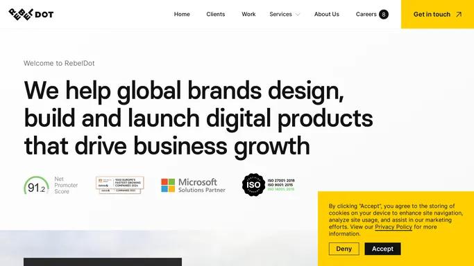RebelDot - Let’s turn your idea into reality through technology