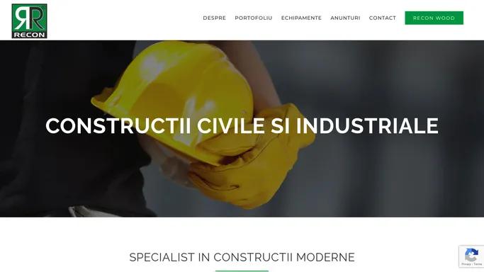 Constructii Civile si Industriale | Recon S.A.