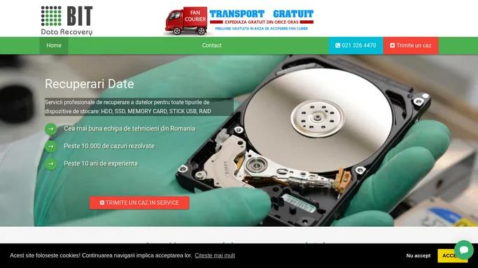 Recuperare date in service profesional - BIT Data Recovery