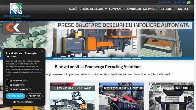 utilaje pentru reciclare ,concasare, atasamente pentru demolare