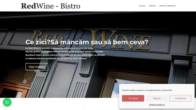 Red Wine Bistro | Restaurant, bistro and drinks Dej