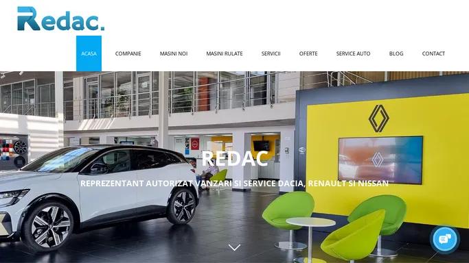 Dealer Autorizat Dacia, Renault si Nissan | Redac Craiova