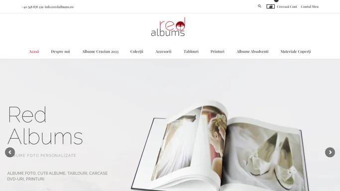 Red Albums – Albume Foto Personalizate