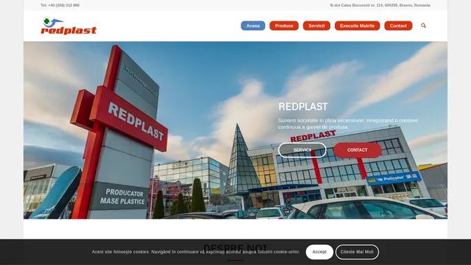 Redplast Brasov | Injectie Mase Plastice | Productie piese din mase plastice