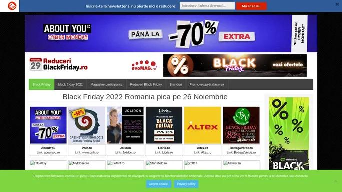 Black Friday 2022 - Site-ul NR. 1 din Romania | ReduceriBlackFriday.ro