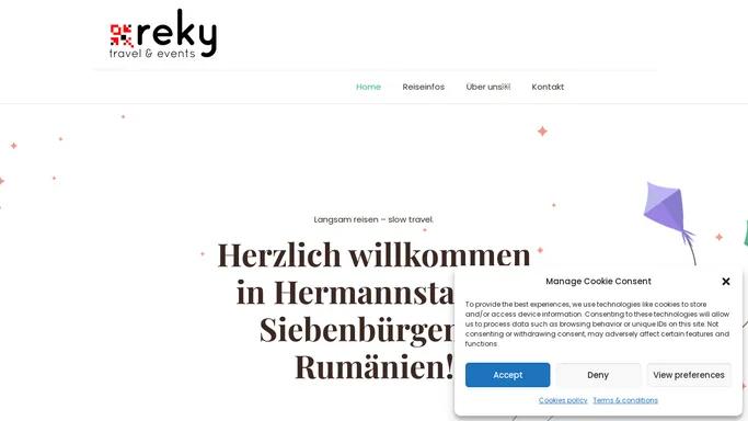 Reky Travel & Events – Reisen fur entspannte Entdecker im Karpatenland – Siebenburgen – Rumanien