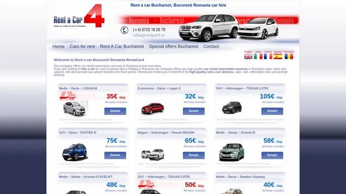 Rent a car Bucharest Romania, Rent a car Bucuresti, Car hire Romania