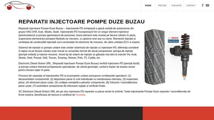 Reparatii Injectoare Pompe Duze Buzau - Vw, Audi, Skoda