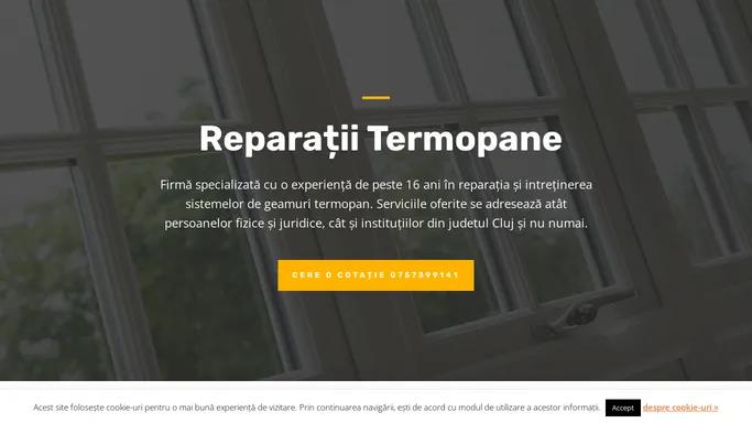 Reparatii si Service Termopane - Reparatii Termopane Cluj