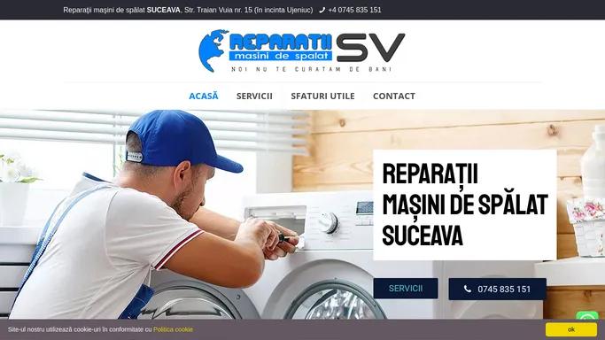 0745 835 151 Service/Reparatii masini de spalat Suceava