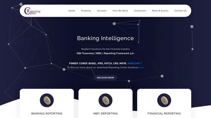 Reporting Center | Banking Intelligence