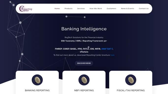 Reporting Center | Banking Intelligence