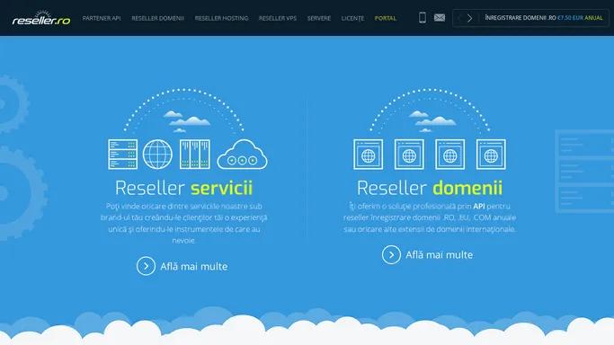 RESELLER.RO | Reseller Inregistrare Domenii si Hosting