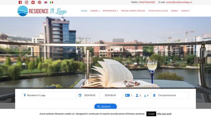 Cazare Cluj,Apartamente in regim hotelier|RESIDENCE Il Lago