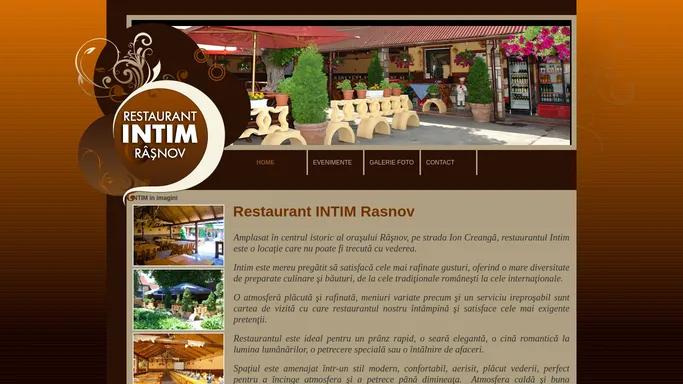 Restaurant Intim Rasnov