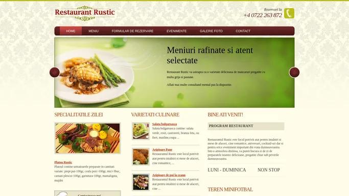 Restaurant Rustic