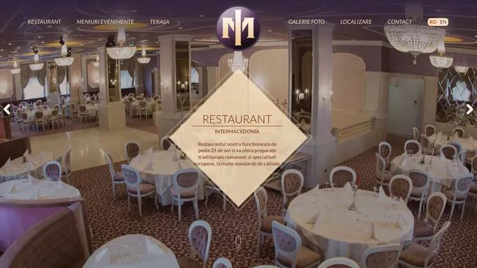 Restaurant Intermacedonia Bucuresti - Piata Iancului, organizare nunti, botezuri, onomastice, petreceri diverse