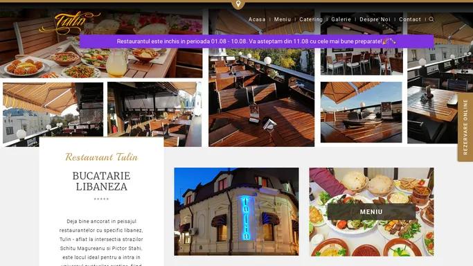 Restaurant Libanez Bucuresti - Tulin Cismigiu