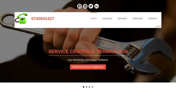 Revizie Centrala Termica Iasi, Verificare Centrala Termica Iasi, Reparatii Centrale Termice Iasi
