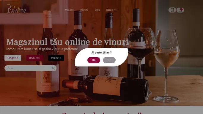 Magazin online de vinuri de calitate - Rewine