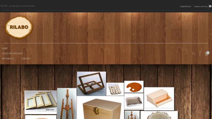 RILABO – Produse din lemn