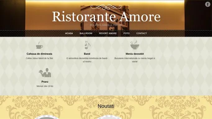 Ristorante Amore Constanta - PER AMICI, FAMIGLIA, PER VOI Ristorante Amore Constanta