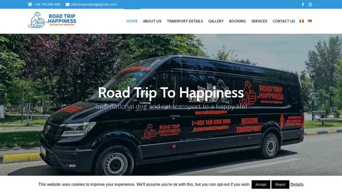 Road Trip To Happiness – Transport International de Catei si Pisici