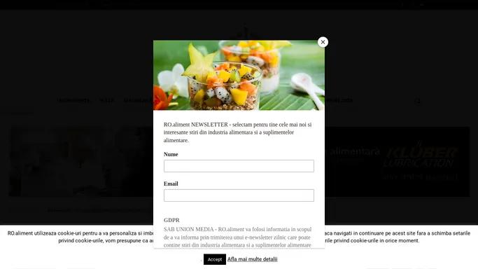Home - RO.aliment - informam industria alimentara si a suplimentelor