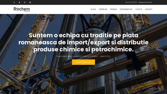 Rochem International - Produse chimice