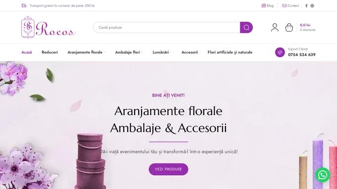 Rocos | Ambalaje si Accesorii Florale