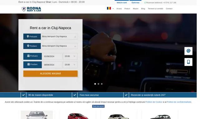 Rent a Car Cluj-Napoca | Rodna Rent a car