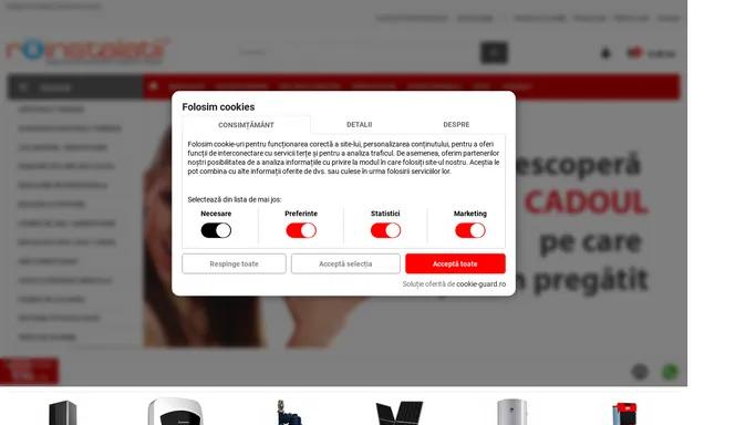 Magazin instalatii sanitare & termice - RoInstalatii.ro