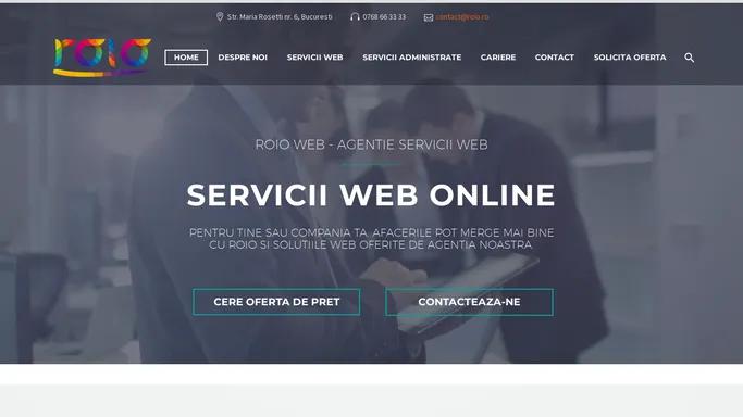 Creare Site – Realizare siteuri web la preturi avantajoase - ROIO WEB | Servicii Web