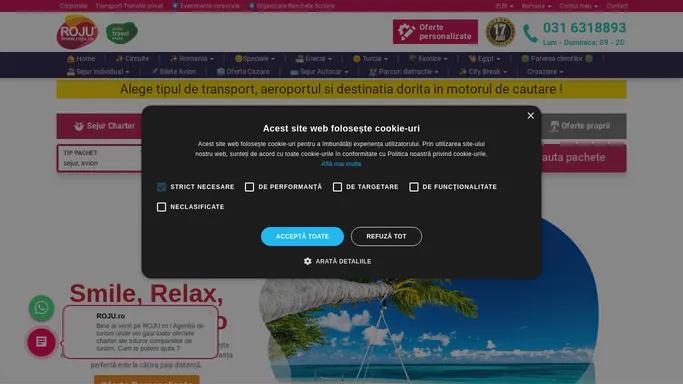 Vacanta sejur Early Booking 2024 | Rezerva online Oferte last minute in Turcia, Spania, Grecia, Egipt, Dominicana, Dubai | ROJU.ro Agentie turism Bucuresti, Galati