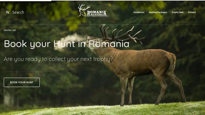 Hunting Trips in Transylvania | Romania Hunting