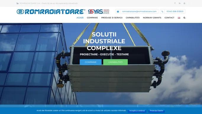 ROMRADIATOARE S.A. – Peste 95 de ani de experienta industriala