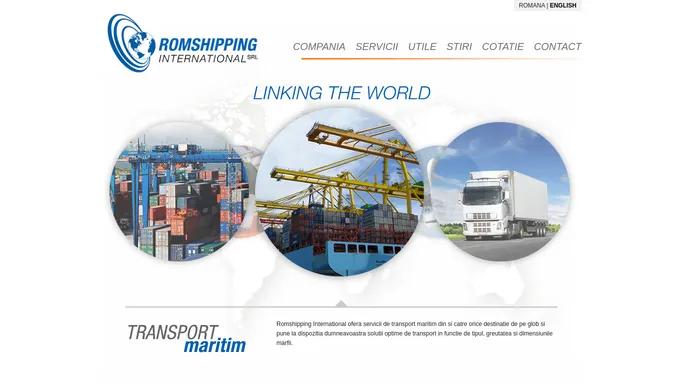 Transport maritim international | Transport maritim | Transport terestru international