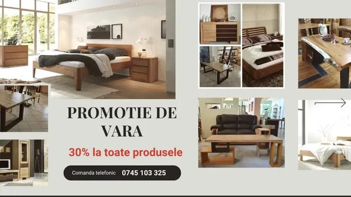 Mobila lemn masiv - RONEX® Producator mobilier