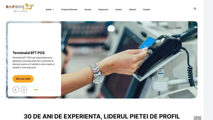 ROPECO – 30 de ani de experienta, liderul pietei de profil