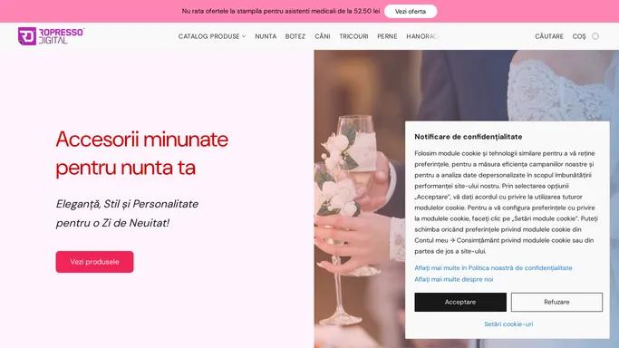 Cadouri personalizate cu livrare rapida in Romania | RopressoDigital.ro