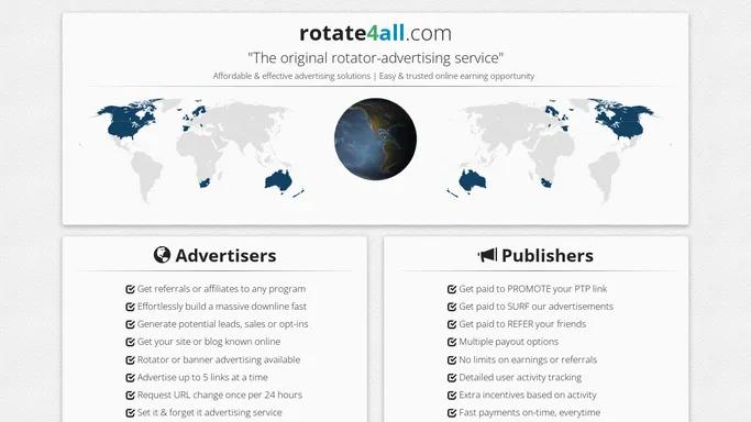 rotate4all - The original rotator-advertising service