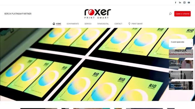 Echipamente - Roxer Grup
