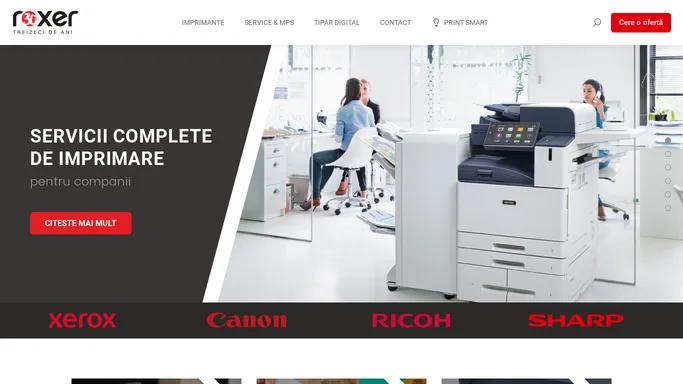 Imprimante si multifunctionale Xerox - Roxer Grup