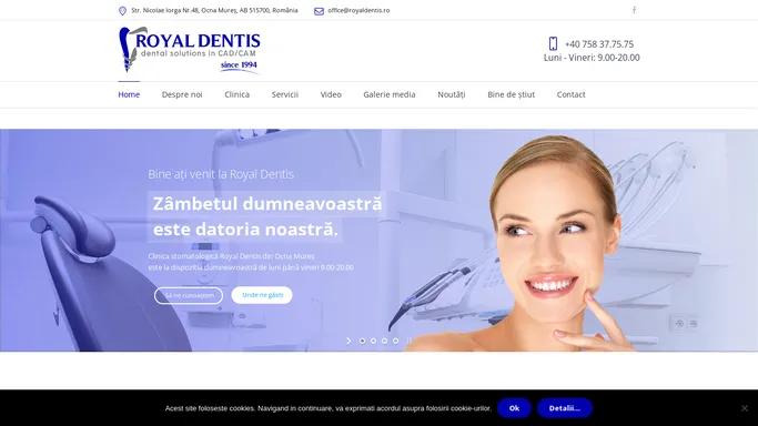 Home - Royal Dentis - Clinica stomatologica Ocna Mures