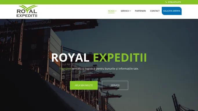 Acasa | Royal Expeditii